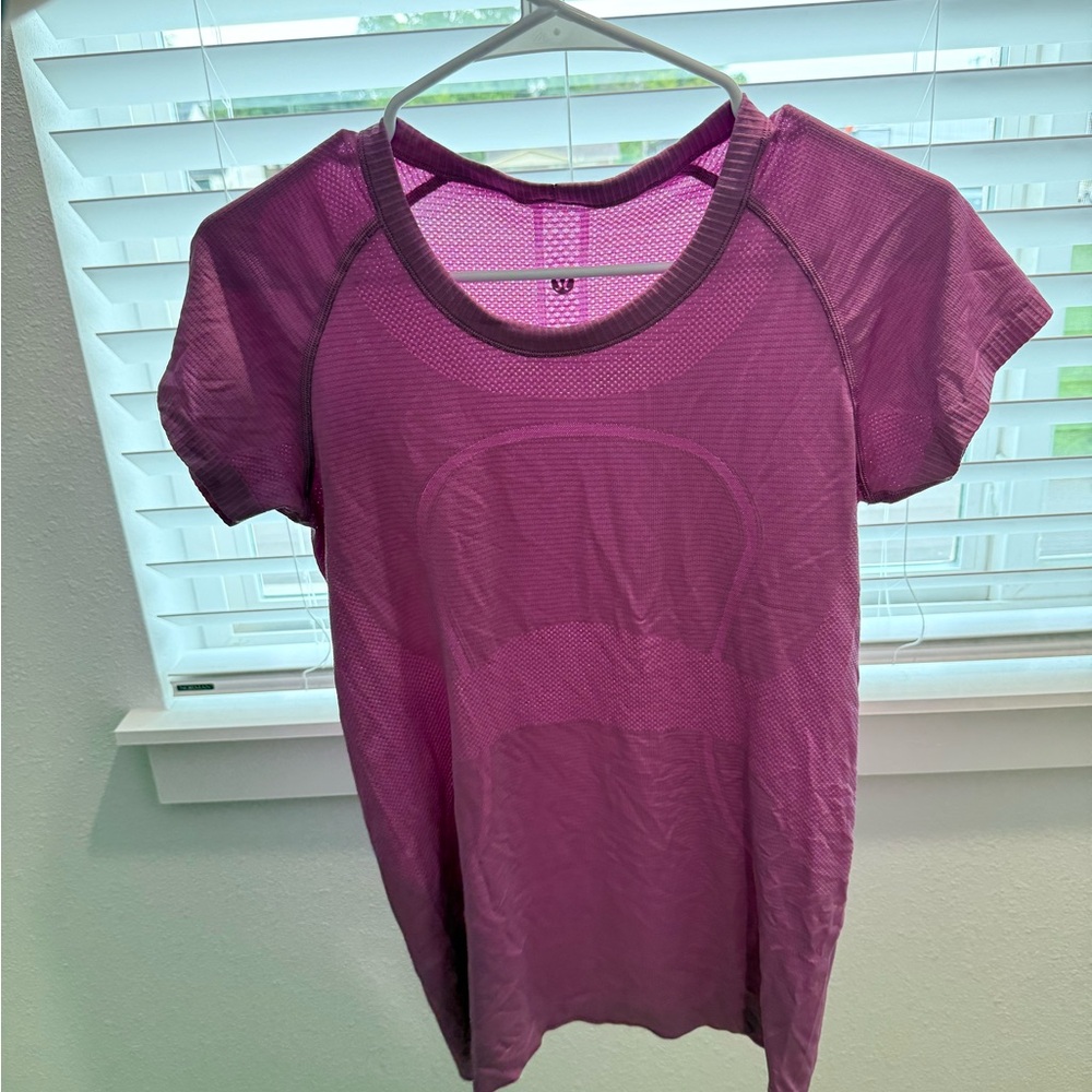 Lululemon Pink Swiftly Tech Short Sleeve